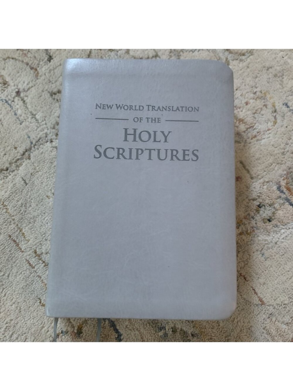 NEW World Translation of the Holy Scriptures 2013 Gray Faux Leather Bible
